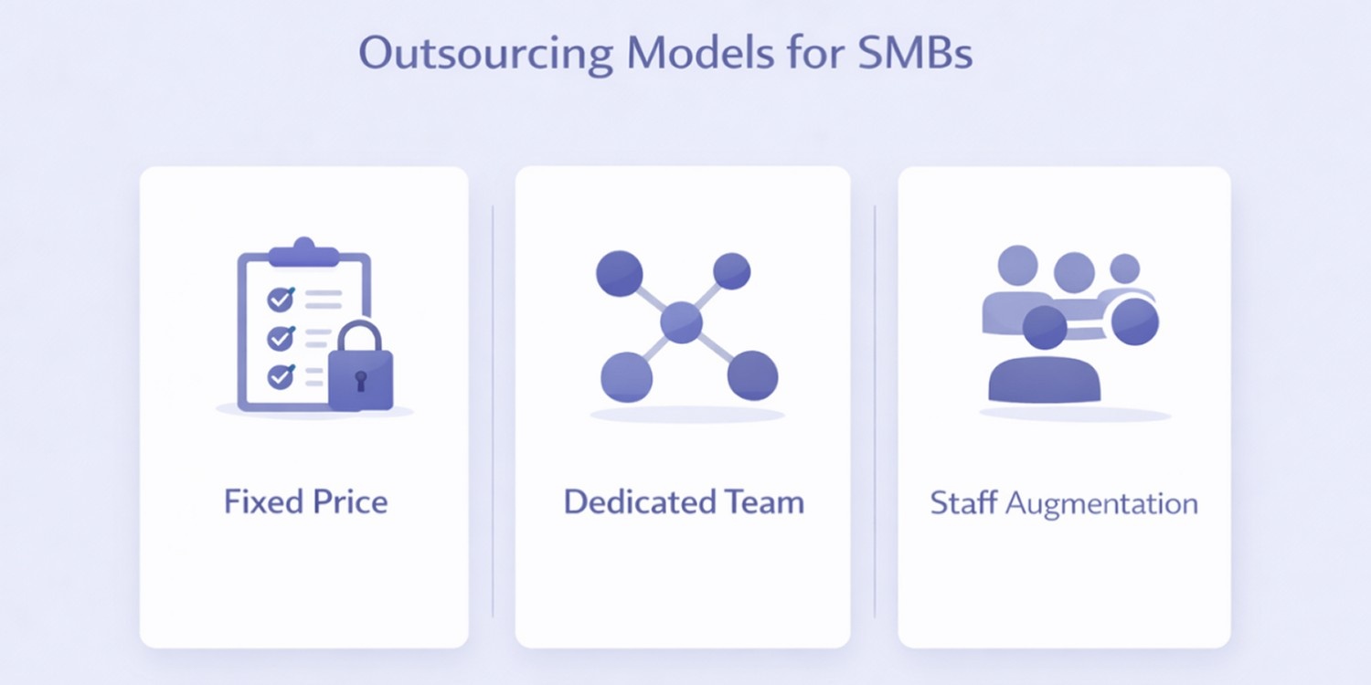 a snapshot of Outsourcing Models for SMBs